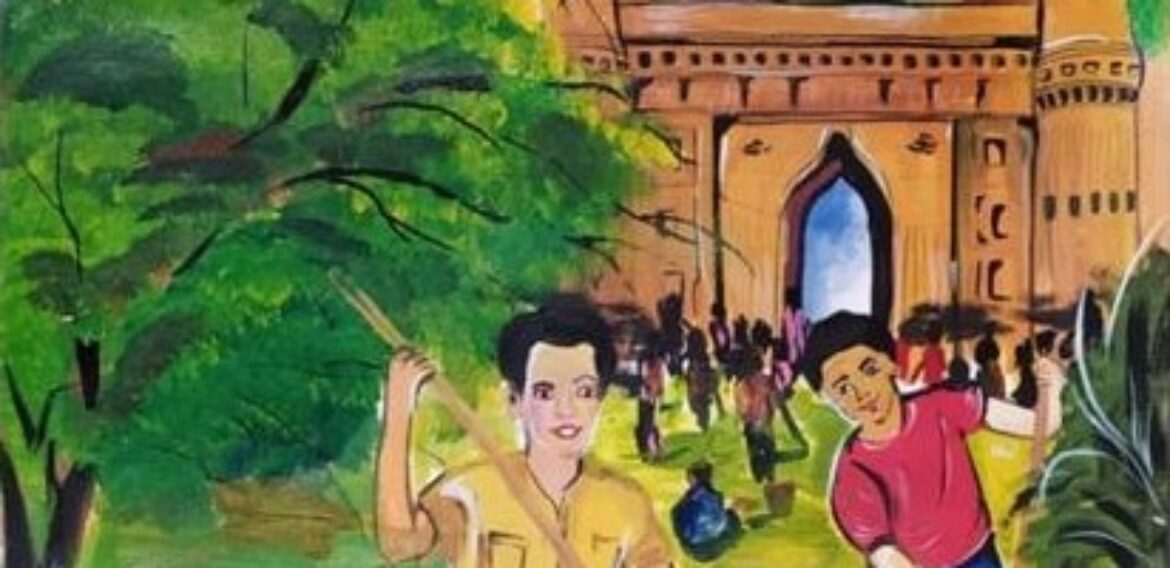 How to draw rath yatra drawing rath yatra festival in oil pastels ja –  Artofit