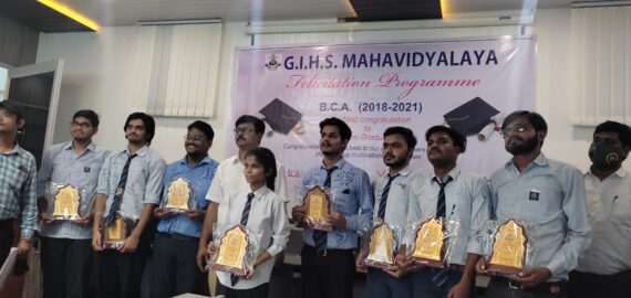 Felicitation Program BCA 2018-2021 batch