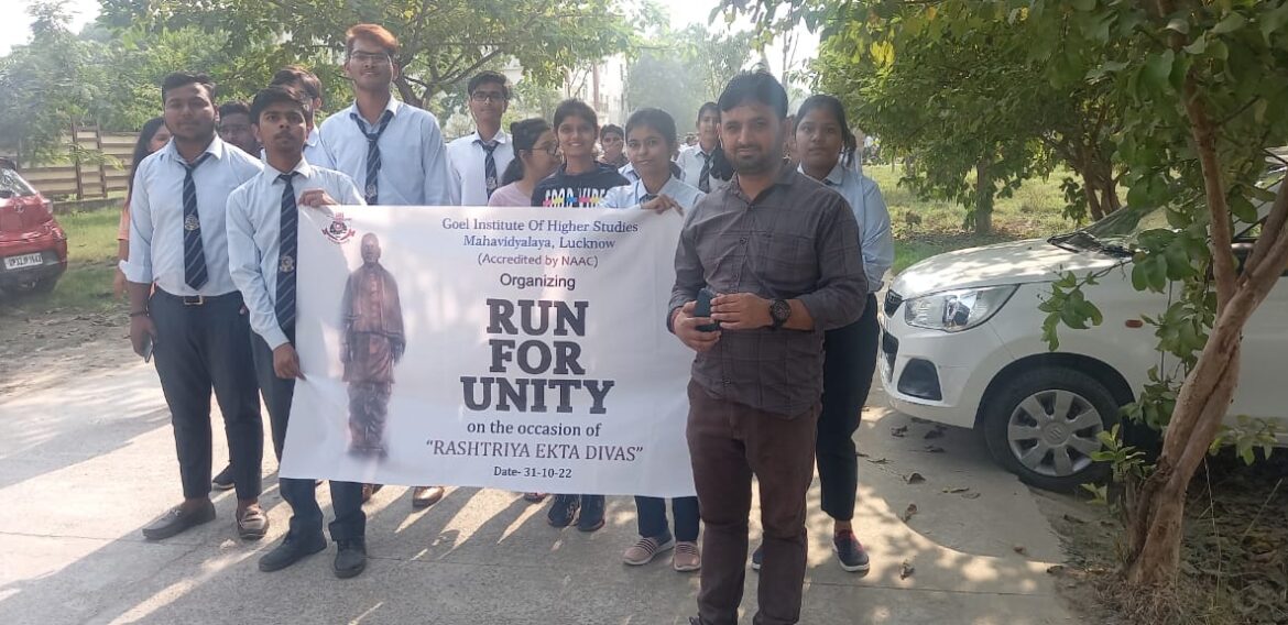 “Run For Unity” Programme