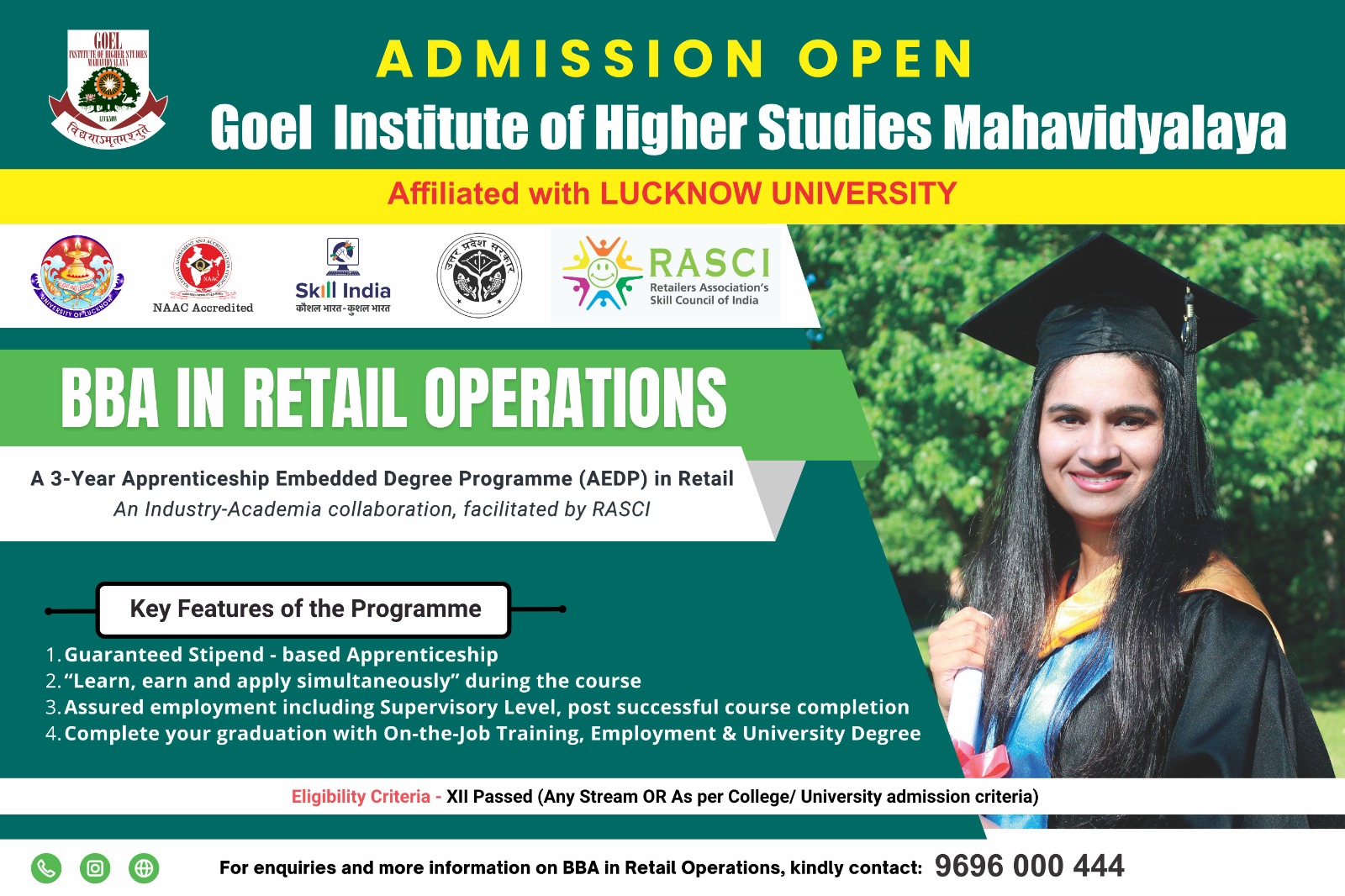 GIHSM - Goel Institute of Higher Studies Mahavidyalaya