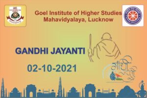 Gandhi Jayanti (2nd October, 2021)
